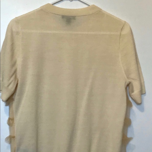 J CREW BEIGE BLOUSE “M”🔥 👚😍🌺 - Picture 4 of 6